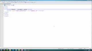 jQuery Tutorial 3 - document ready