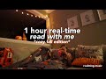 READ WITH ME IN REAL TIME FOR ONE HOUR *COZY FALL EDITION* (with chill background music)