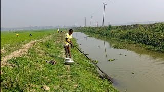 Fish Hunting!!Amazing Fishing Video Fishing By Net(Part:67)!!ঝাঁকি জাল দিয়ে মাছ ধরা।