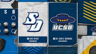 2024 NCAA Santa Barbara Regional Game 5: San Diego vs UC Santa Barbara Full Highlights