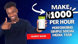 How To Make ₦1000 in 1 Hour Online with no capital [Make Money Online in Nigeria 2023] PT 1