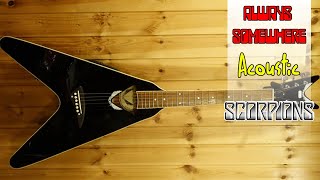 Scorpions Always Somewhere Acoustic Solo Guitar Cover (Slow)