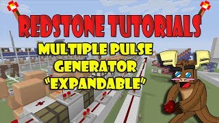 One Button Multiple Pulse Generator "Tutorial" (Minecraft Xbox)