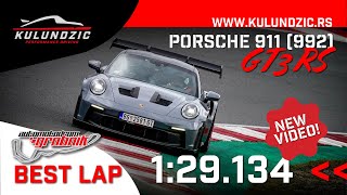 Andrej Kulundzic Autodrom Grobnik, GT3RS 992, 01:29.121 ( official 1:29.134 ) with 2-3 overtaking 😂