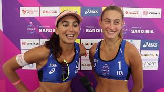 Sardinia Beach Finals: Marta Menegatti e Valentina Gottardi al termine della manifestazione