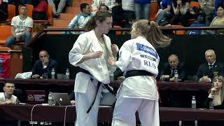 European Championship in Armenia, Anastasia Shvydun (RUS) vs Emma Markwell (GBR)