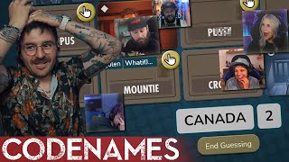 julien doesn’t know what a mountie is | Codenames