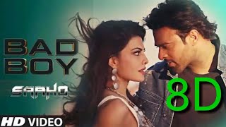 |Bad  boy 8D  video  song  |  saho  |  Prabhas  |  Shradha  Kapoor