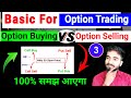 Option Buying vs Selling | Option Selling Strategies | Option Selling | Option Buying #finsuraj