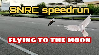 SNRC 2S speedrun failed | flying to the moon 😆