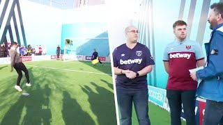 West Ham take on the PRO AM challenge with Gilberto Silva, Georgia & Nihal Arthanayake!