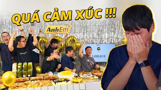 CẢM XÚC CỦA ANHEMTV KHI ĐƯỢC 1 TRIỆU SUBS !!! - A DUY THẨM KHÓC LUÔN