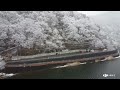 再編集 産屋ヶ崎からの富士山🗻 2025年2月2日 富士河口湖 産屋ヶ崎より dji mini 2 oppo a73 2025年2月11日