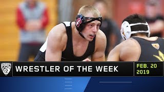 Stanford's Rico Stormer collects Pac-12 Wrestler of the Week honors