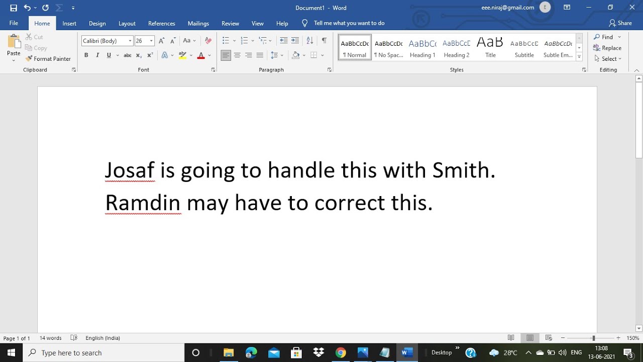 Remove Red Underline Ms Word Youtube Remove Red Underline Ms Word Youtube