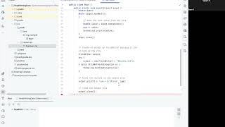 Reading and Writing Text Data with IntelliJ Java Programming