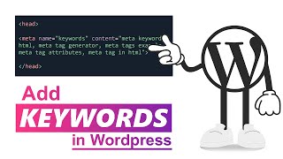 How to Add Keywords In WordPress Without Plugins [11]