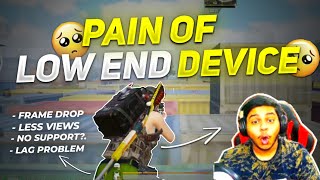 PAIN OF EVERY LOW END DEVICE 💔 PLAYER / 20FPS MONTAGE🧠|OnePlus,iPhone13Pro,REDMI NOT10PRO @BowserOp