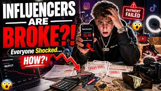 Social Media Influencers Are BROKE?! 😳 The Internet Is Shocked