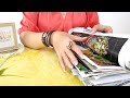 ASMR  Paper Sorting (Up-Tempo) • Organizing Recipes • No Talking