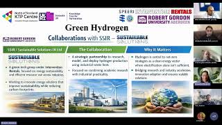 SPEERI Hydrogen and Advanced Fuels Theme Group Webinar Series Session 1: Inaugural Webinar