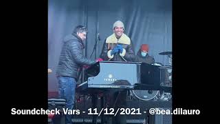 MIKA - Soundcheck in Vars - 11/12/2021