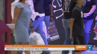 Rowan-Salisbury Schools discussing possible mask mandate expansion