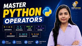 Python Operators | Arithmetic, Relational, Logical, Bitwise, Assignment, Membership Identity English