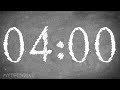 4 Minute Silent Timer ⏰ with Alarm 🔔