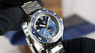 Zelos Swordfish Cobalt Blue ETA 2892