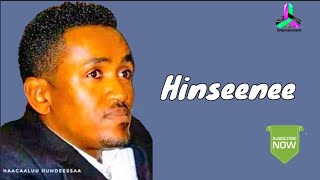 Hachalu Hundessa | Hinseene | Lyrics Afan  Oromo Music Ethiopia