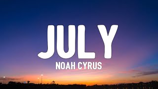 Noah Cyrus - July (TikTok, sped up) (Lyrics) "I’ve been holding my breath I’ve been counting to ten"