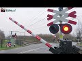 Spoorwegovergang Groenekan, Utrecht 😍4K😍 // Dutch railroad crossing