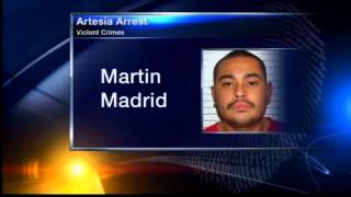 Man arrested in violent Artesia crime