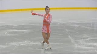 Regina SCHERMANN (HUN) - Four National Championships 2020  Ladies - Free Skating 14.12.2019