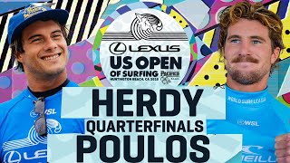 Mateus Herdy vs Dimitri Poulos | Lexus US Open of Surfing 2025 - Challenger Quarterfinals