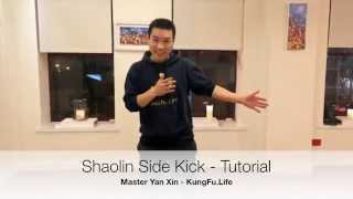 Shaolin Side Kick Tutorial - how to practice at home