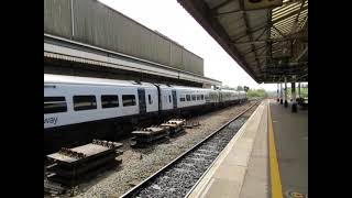 South Western Railway Class 159011-159015 Depart Exeter St Davids for London Waterloo via Exeter C