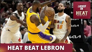 Jimmy Butler, Bam Adebayo Best LeBron James in Miami Heat Win Over Los Angeles Lakers