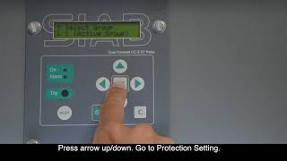 How to set Fanox Protection Relay