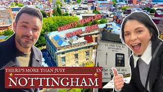 AMERICAN TOURIST LEARN THERES MORE THAN ROBIN HOOD IN NOTTINGHAM TRIPPING THROUGH UK DAY 1
