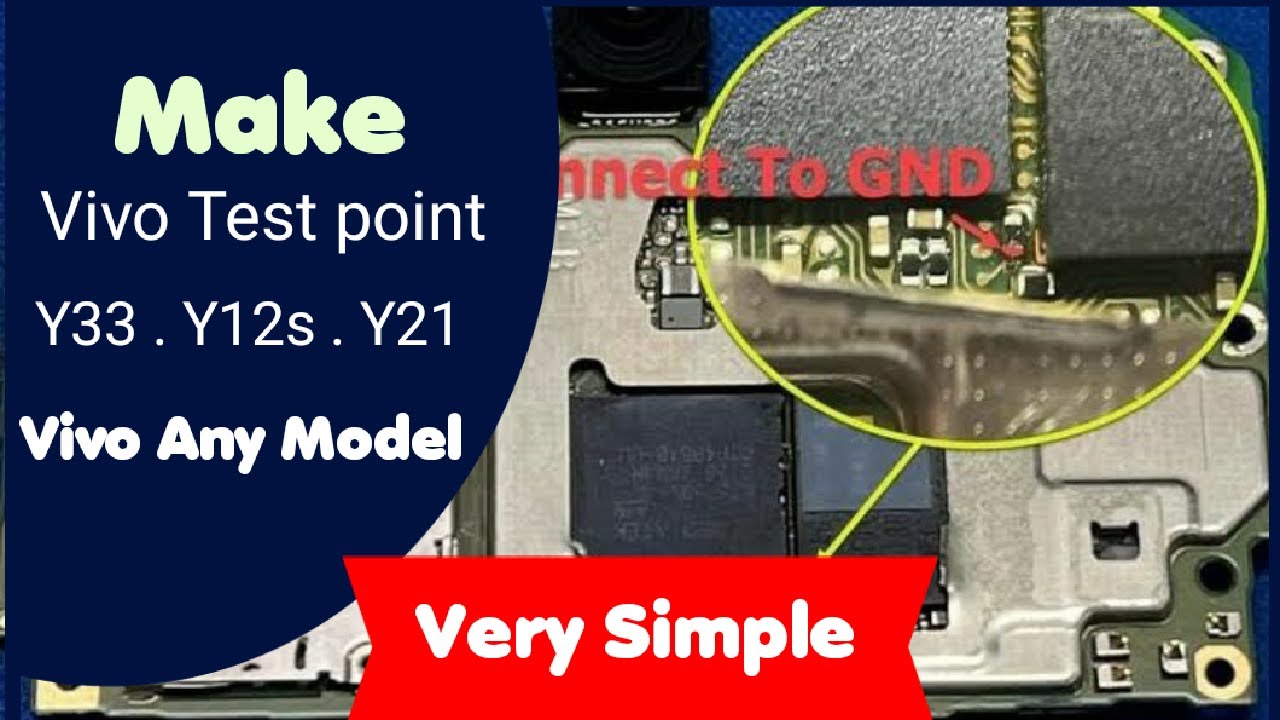 How To Make Test Point Vivo Y33s | Vivo Y12-15 Vivo | Vivo Y21 By Gsm ...