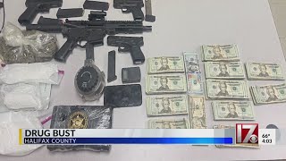 Drug bust in Halifax County