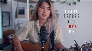 Leave Before You Love Me - Marshmello x Jonas Brothers (Cover)