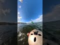 Did he hit her with the board? 😱 Kitesurf Trick Fail