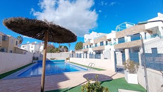 279,000€ Villamartin 3 bed 3 bath new style townhouse, Community pool, AC, fully furnished