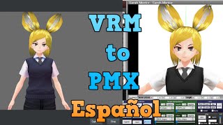 VRM a PMX tutorial en español #DenomRS