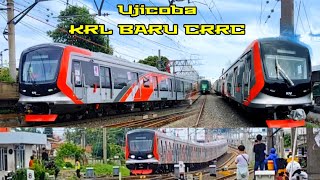 UJICOBA PERDANA 4000KM KRL BARU CRRC SFC120V DEPOK - BOGOR - JAKARTA KOTA