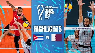 🇨🇺 CUB vs. 🇶🇦 QAT - Highlights Preliminary Phase | Men's World Championships 2022