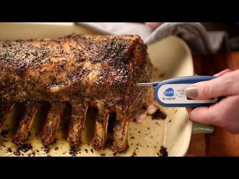Should you roast pork on a rack?